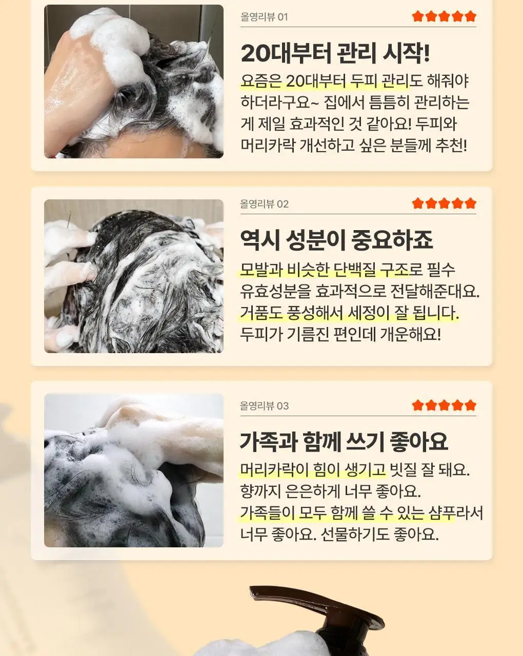 [토탈두피케어] 닥터방기원 탈모증상완화 맥주효모 샴푸 500ml 상세페이지 6